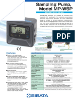 Sampling Pump mp-w5p