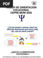 Taller de Orientación Vocacional