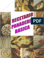 RECETARIO de Panadería Pastelería y Repostería