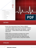 Asuhan Keperawatan Pada Pasien ADHF