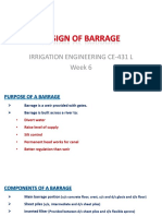 Barrage Design 1