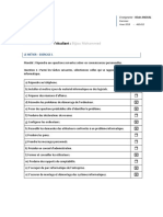 Exercice METIER ET FORMATION