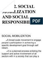 Social Mobilization and Social Responsibility