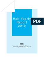 Half Yearly Report 2010