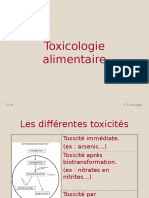 Toxicologie Alimentaire