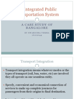 Integrated Public Transportation System