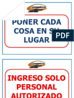 Carteles para Almacen