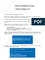 1 Samba Como DC - Cliente Windows