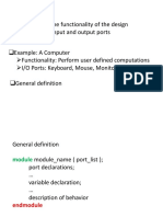 Verilog Test Bench