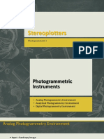 Stereoplotters