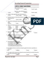 FA1 Basic MCQs