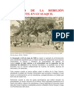 50 Años de La Rebelión Estudiantil en Guayaquil PDF