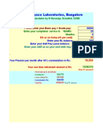 Pension Calculator With Commuted Leave