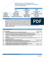 ECD Course Outline NUST