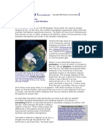 Ecology Today : The Tilting of The Earth: Shaping Our Seasons and Climates