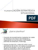 Planificacion Estratégica Situacional