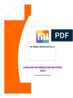 Catalogos de Productos AL 2019