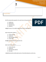 Chemistry Acids Bases and Salts