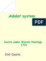 Adlat System, Regulating Act and Supreme Court