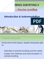 Topic 1 - Precise Levelling Engine