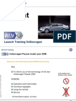 The New Passat 2006 - Launch Training Information