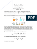 Standard Addition Method