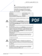 WRO CWP 100 Manuel D'utilisation FR