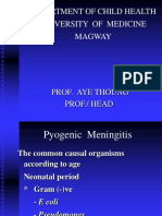 Pyogenic Meningitis