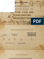 Romanesque British Isle and Scandinavian Architecture