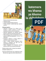 Malawi MOH HPV Leaflet Chichewa 2013