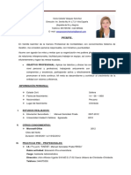 Curriculum Vitae Karla Vasquez