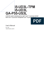 MB Manual Ga-P55-Ud3l (Us3l) - (TPM) v2.3 e PDF