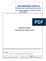 DTTN-DT2-PC-MET-PW-0002 B MethodStatementfor Additional Work of Piles