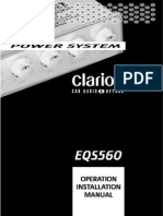 Clarion EQS560