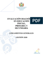 Evaluacion Diagnostica