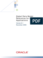 Siebel Data Model Reference For Industry Applications v8.1.1