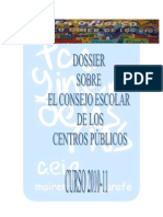 Dossier Consejo Escolar 1011