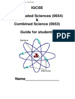 Igcse Coordinated Sciences 0654 Combined Science 0 - 59cc8a591723ddab3bbdfff3 PDF