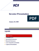 Investor Presentation: January 28, 2000