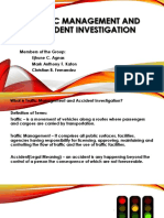 Traffic Management and Accident Investigation