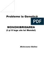 Probleme La Genetică Titlu