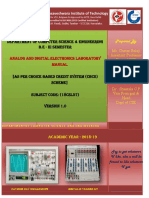 Analog and Digital Electronics Laboratory 18CSL37 2019 20