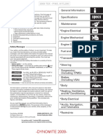 Manual Shop Acura TSX 2009 PDF