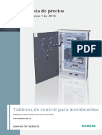 Tableros de Control para Motobombas PDF