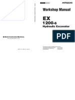 HITACHI - EX1200-6 - Workshop Manual - W18J-E-00 PDF