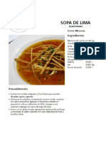 SOPAS Clase de Cocina Mexicana