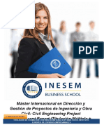 Master Direccion Gestion Proyectos Ingenieria Obra Civil PDF