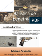 Balística de Penetración