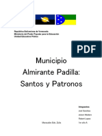 Santos Patronos Almirante Padilla Joel