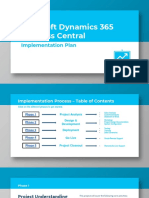 Dynamics 365 Implementation Plan